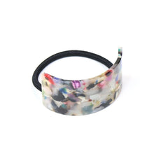 Load image into Gallery viewer, Elasticated Multicoloured Acrylic Curve Hair Band
