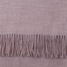 Load image into Gallery viewer, Soft Single Colour Scarf in Heather with Fringe
