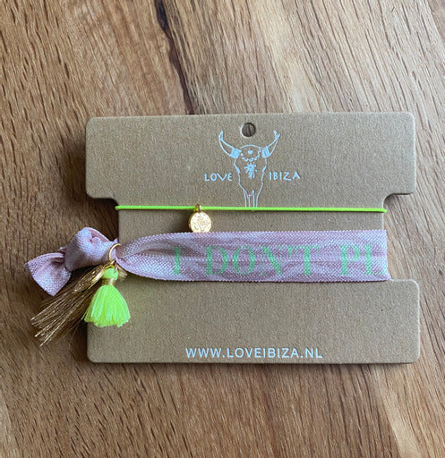 Love Ibiza Dual Use Bracelet/Hair Bobble Set (Various Colours/Styles)