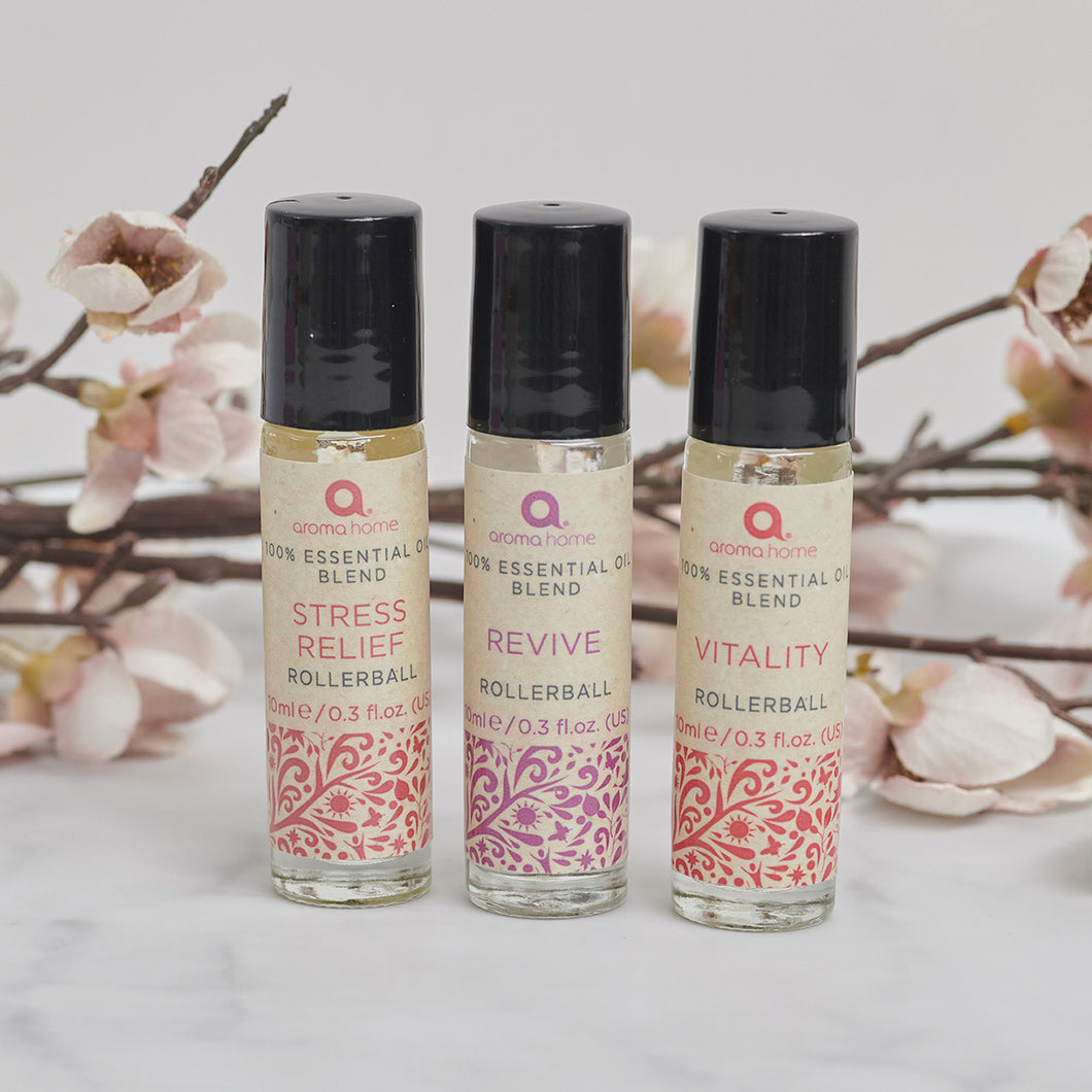 Mood Booster Oil Blend Rollerball - Triple Pack