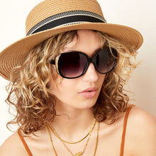 Load image into Gallery viewer, New Edge Sunglasses - Black and Gold
